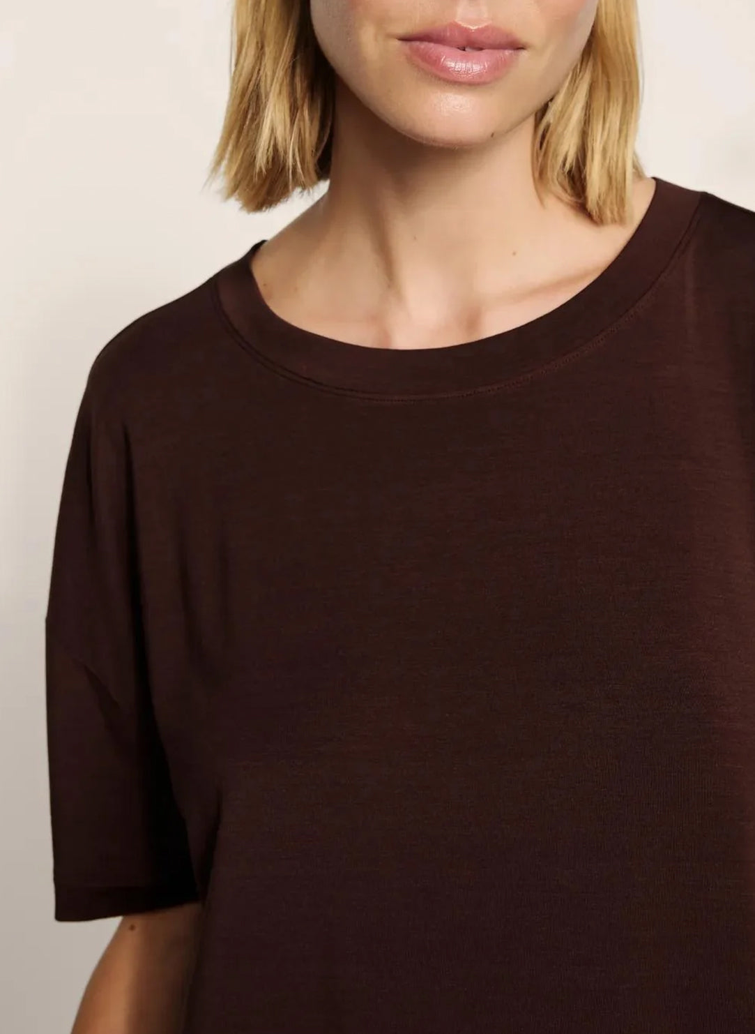 Gisele Separates Chocolate T-Shirt