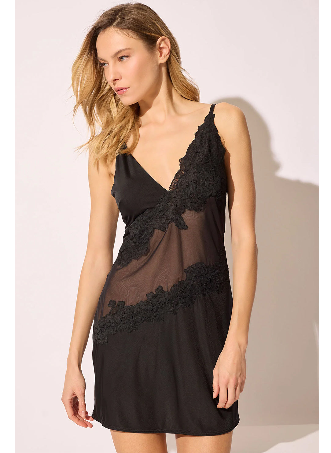 Gisele Black Chemise