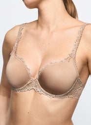 Jane Sand Padded Bra Heartshape