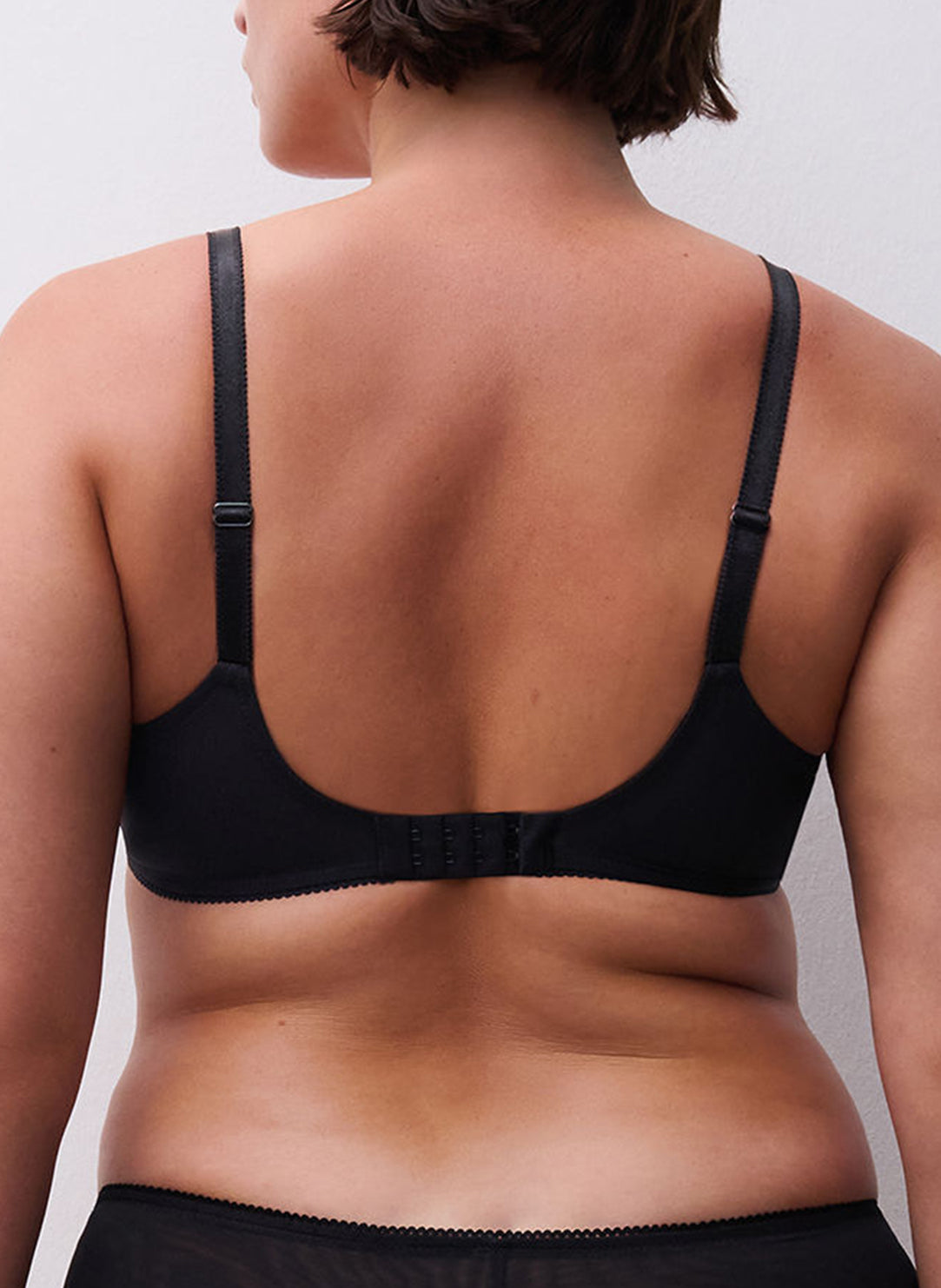 Maris Black Lace Full Coverage Unlined Bra