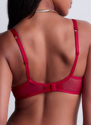 Sense Of Illusion Red Berry Full Cup Bra