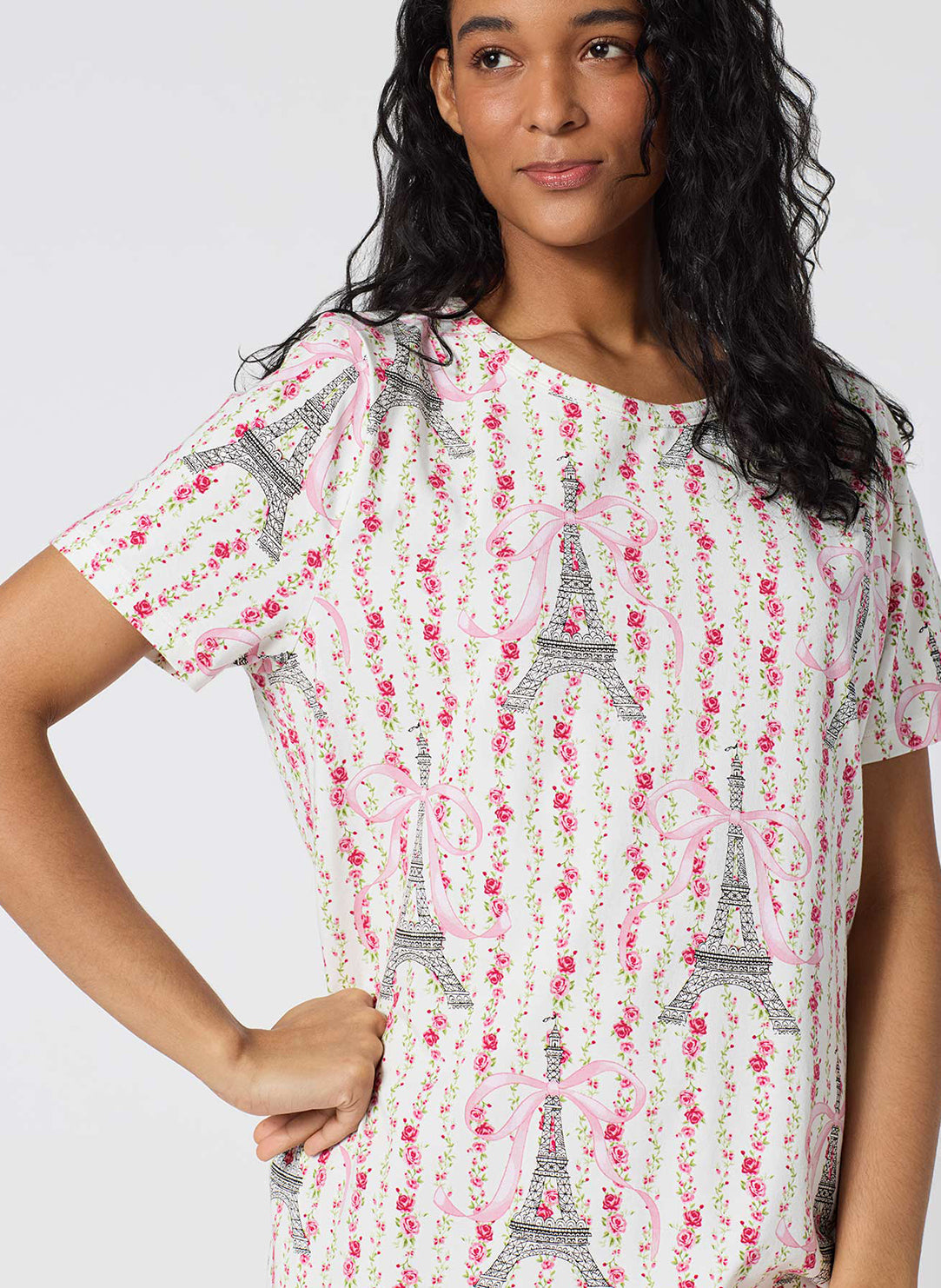 Fleur de la Tour White Sleep Dress
