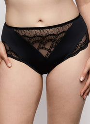 Naica Black Full Briefs