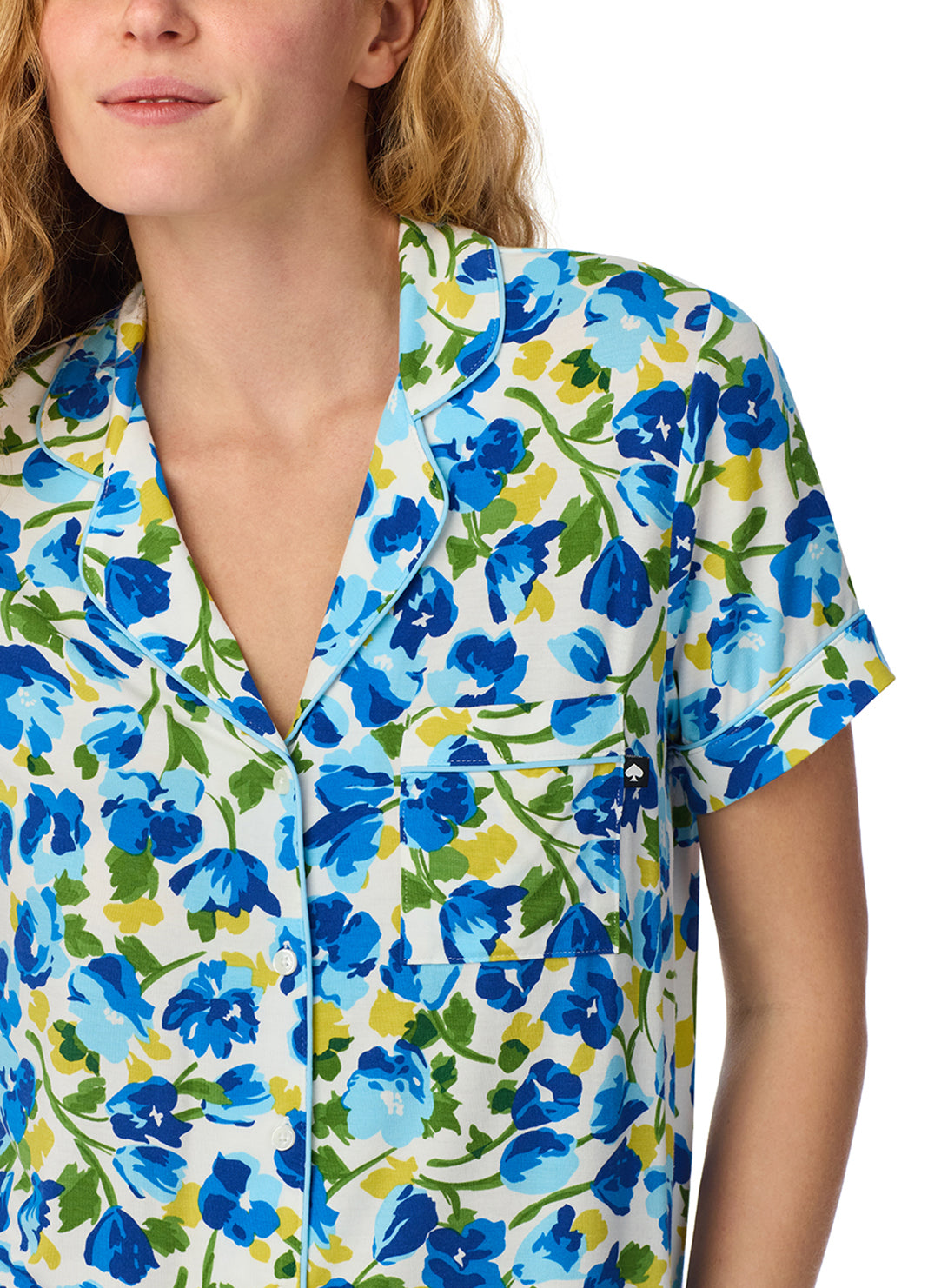 Blooming Garden White Short PJ Set