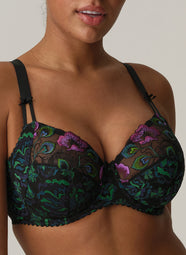 San Angel Peacock Feather Full Cup Bra