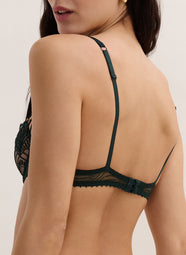 Vibes Mysterious Green Demi Cup Bra