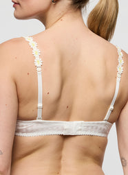 Avero Ivory Petal Padded Balcony Bra