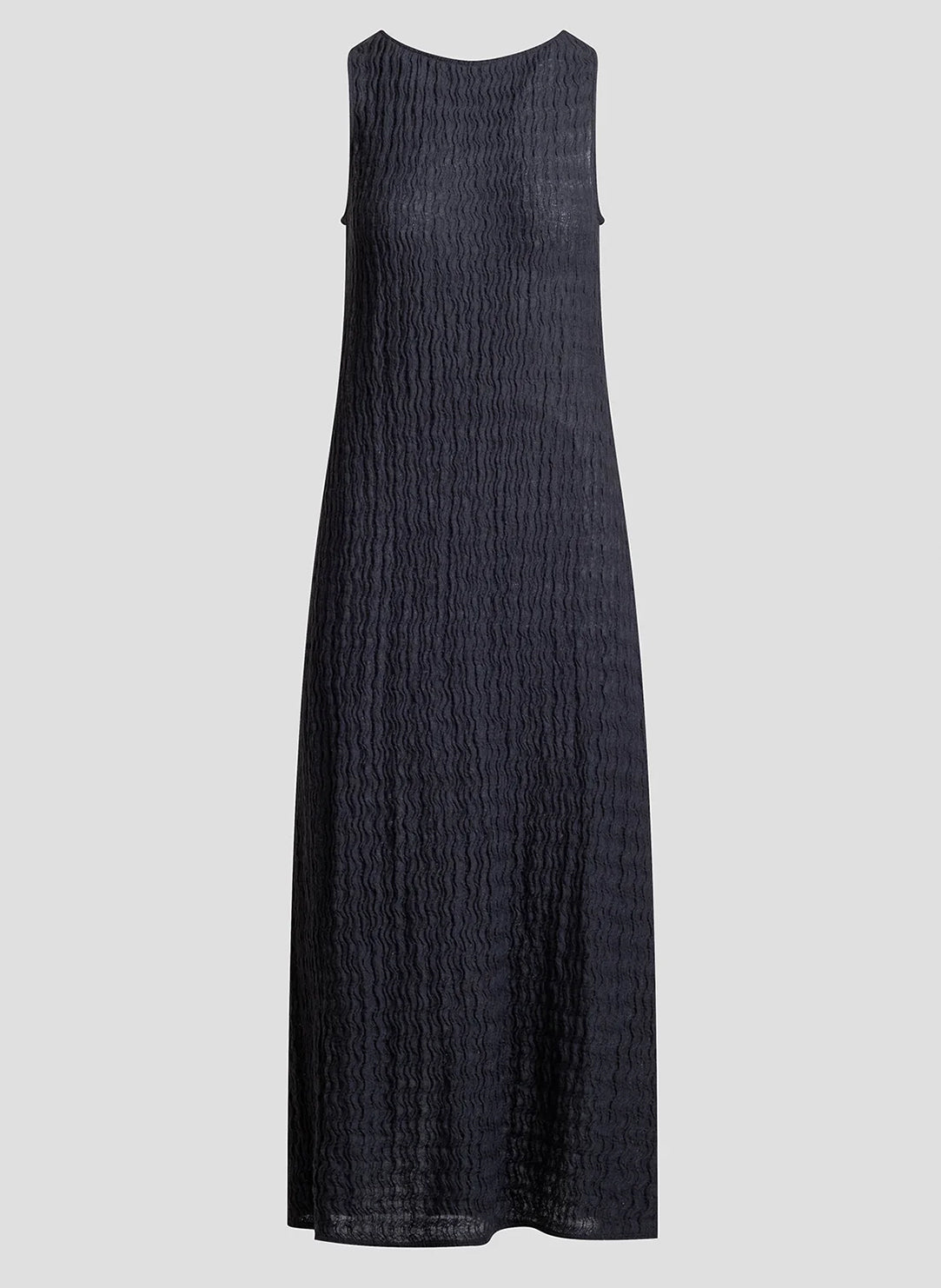 Waves Black Maxi Dress Swim Cover