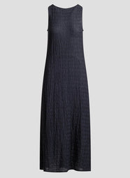 Waves Black Maxi Dress Swim Cover