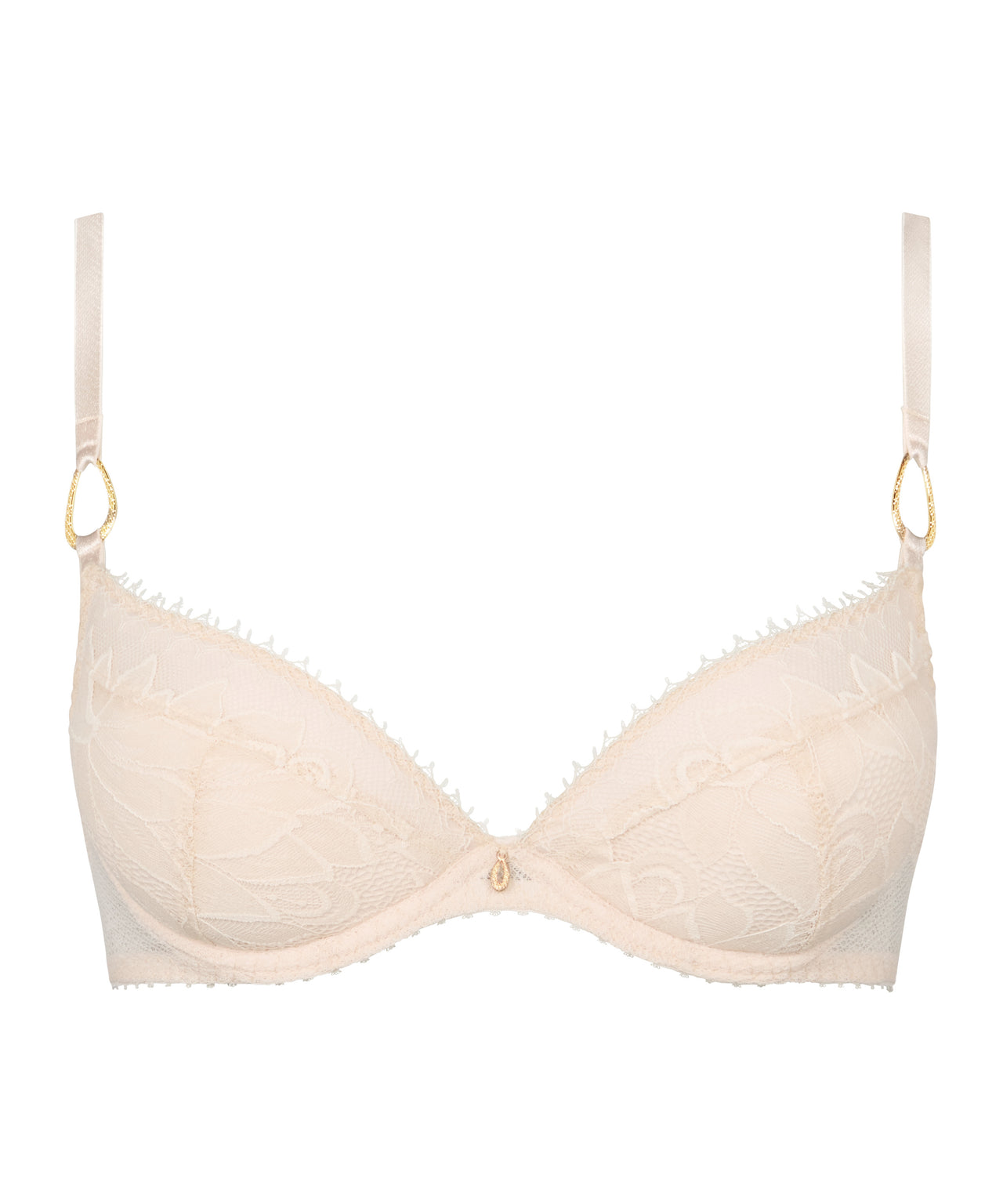 Flawless Love Light Powder Padded Plunge Bra