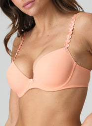 Tom Papaya Smoothie Padded Plunge Bra