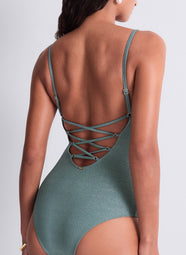 Summer Glow Aqua Soft One Piece Swimsuit