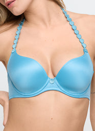 Tom Azure Delight Padded Bra Heartshape