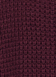 Recycled Sweater Wildberry Cropped Cardigan