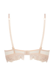 Elegance Artist Beige Aura Demi Cup Bra