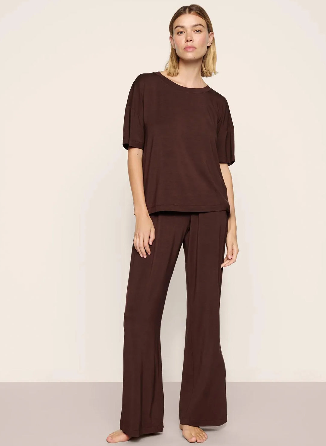 Gisele Separates Chocolate T-Shirt