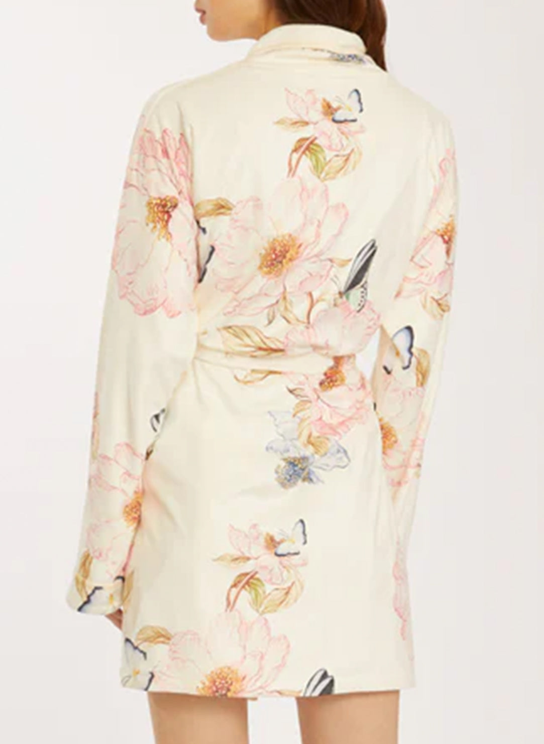 Florenza Ivory Short Robe