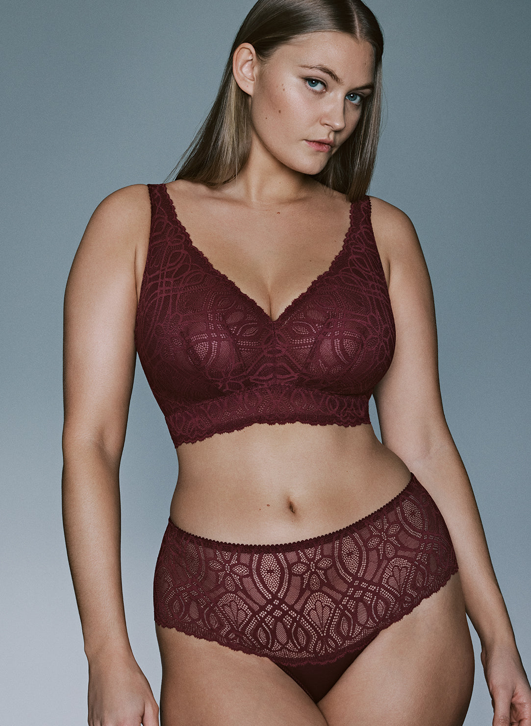 Salerno Evening Red Bralette
