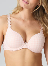 Avero Pearly Pink Padded Bra Heartshape