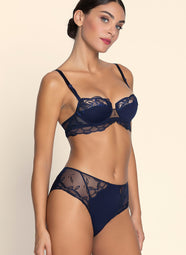 Eclat Couture Bleu Night Demi Cup Bra