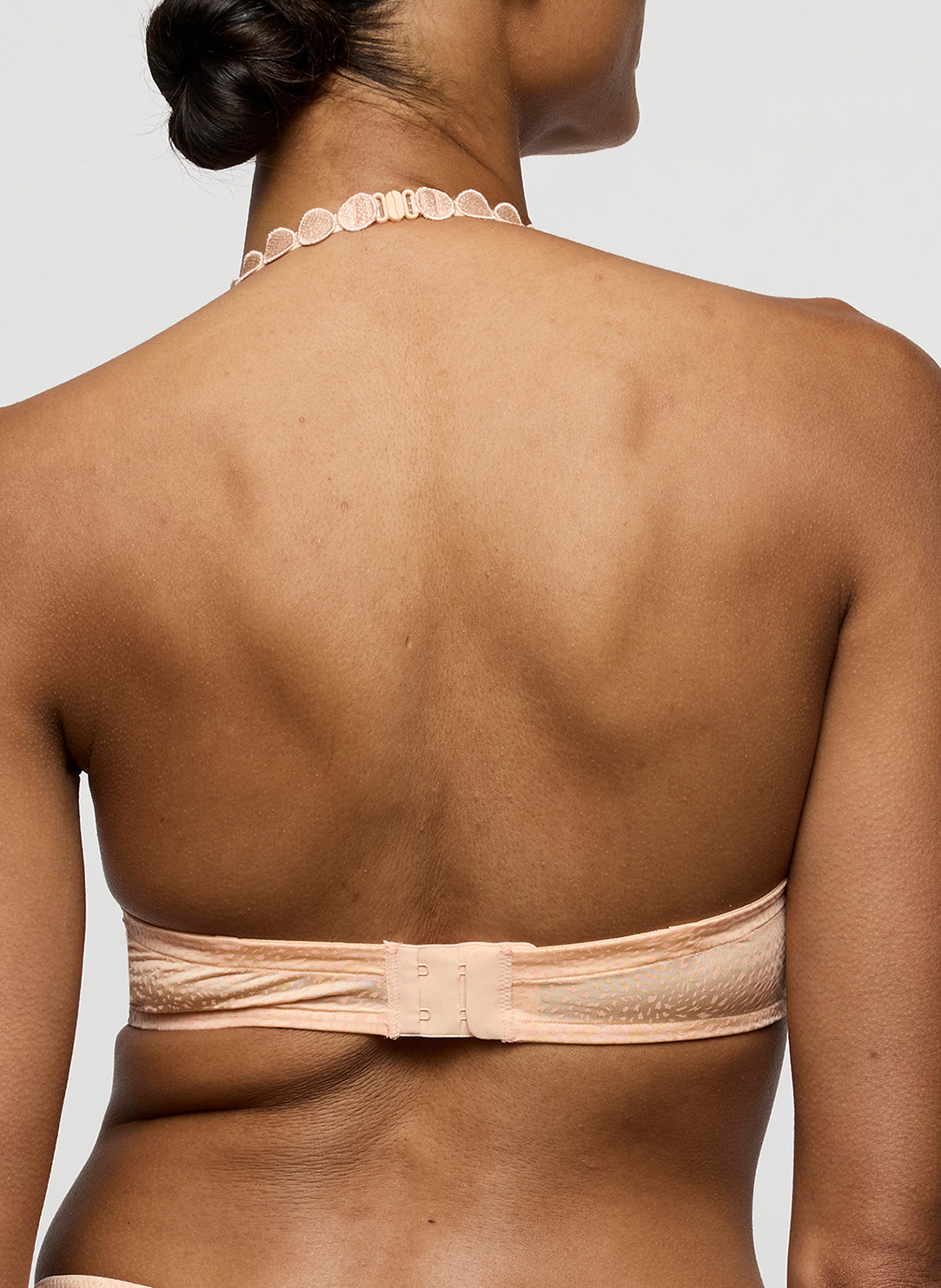 Tom Peach Whisper Padded Plunge Bra