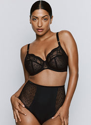 Naica Black Full Cup Bra