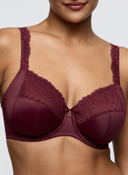 Salerno Evening Red Full Cup Bra