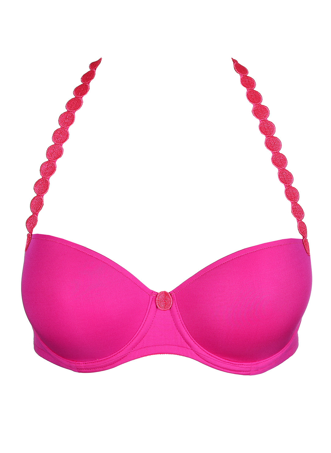 Tom Influencer Pink Padded Balcony Bra