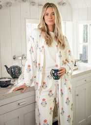 Tanaka White Belin Pajama Pant