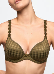 Avero Olive Padded Bra Heartshape