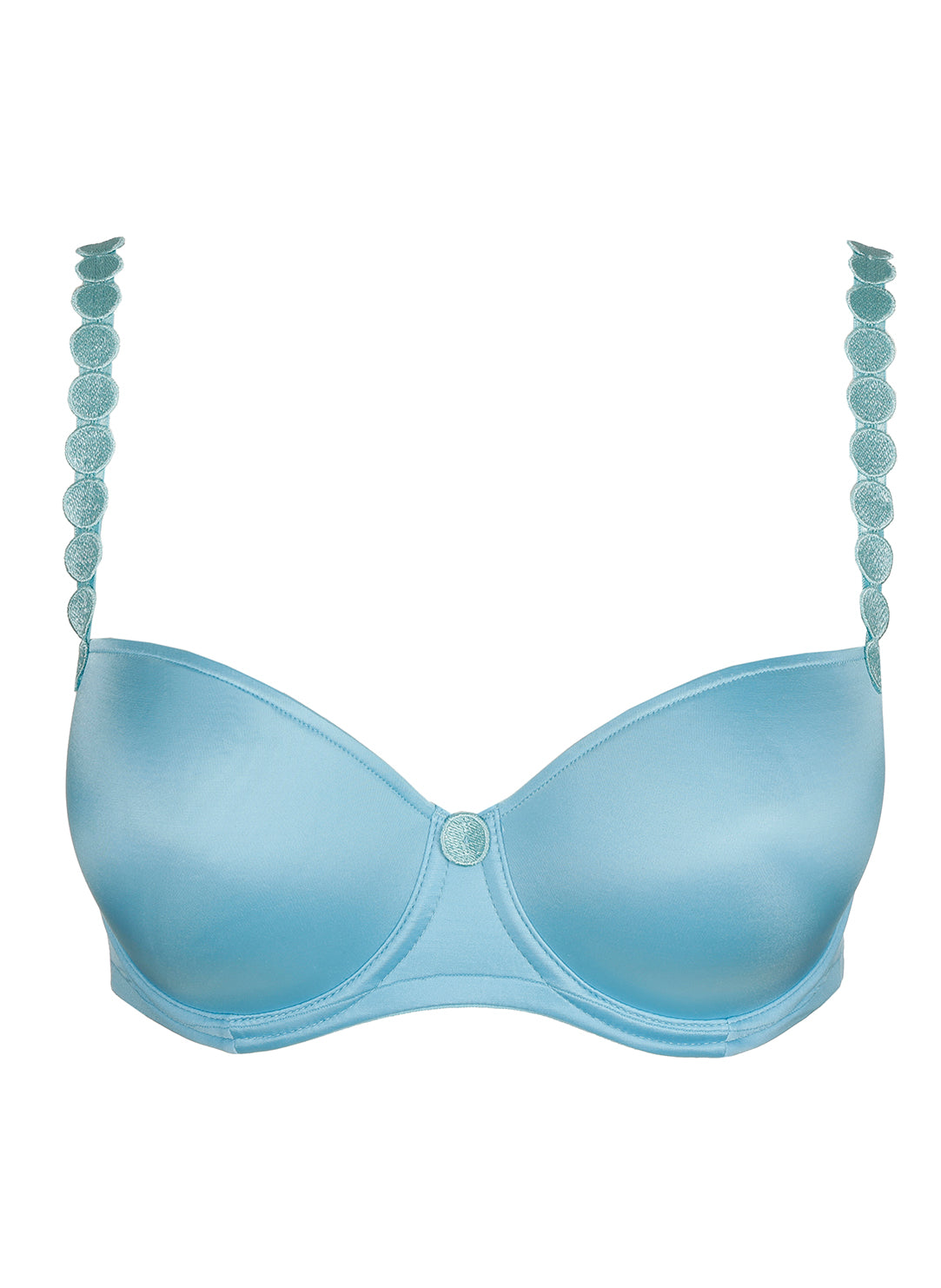 Tom Azure Delight Padded Balcony Bra