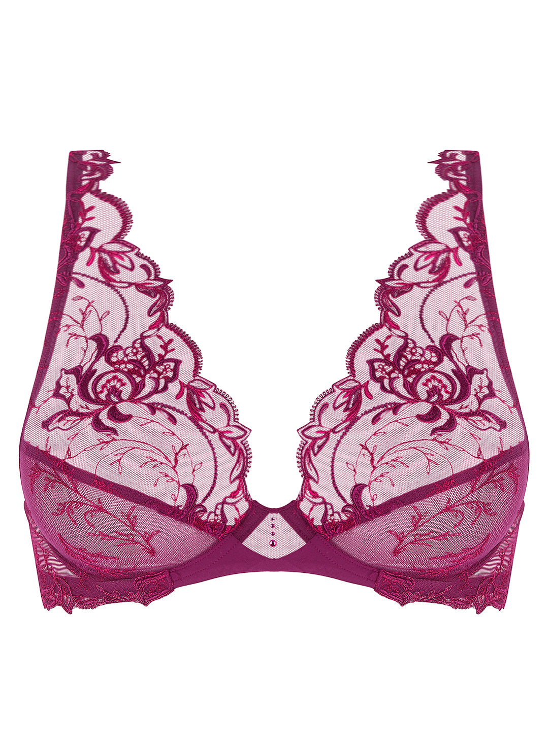 Source Beaute Amarante Triangle Bra