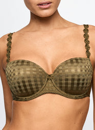 Avero Olive Padded Balcony Bra