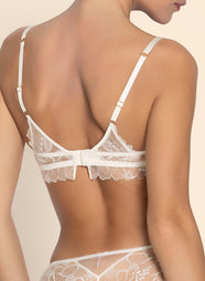 Sublime Organza Ecru Nacre Demi Cup Bra