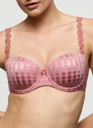 Avero Ballet Pink Padded Balcony Bra