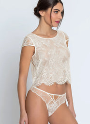 Bellissime Amour Ecru Nacre Top