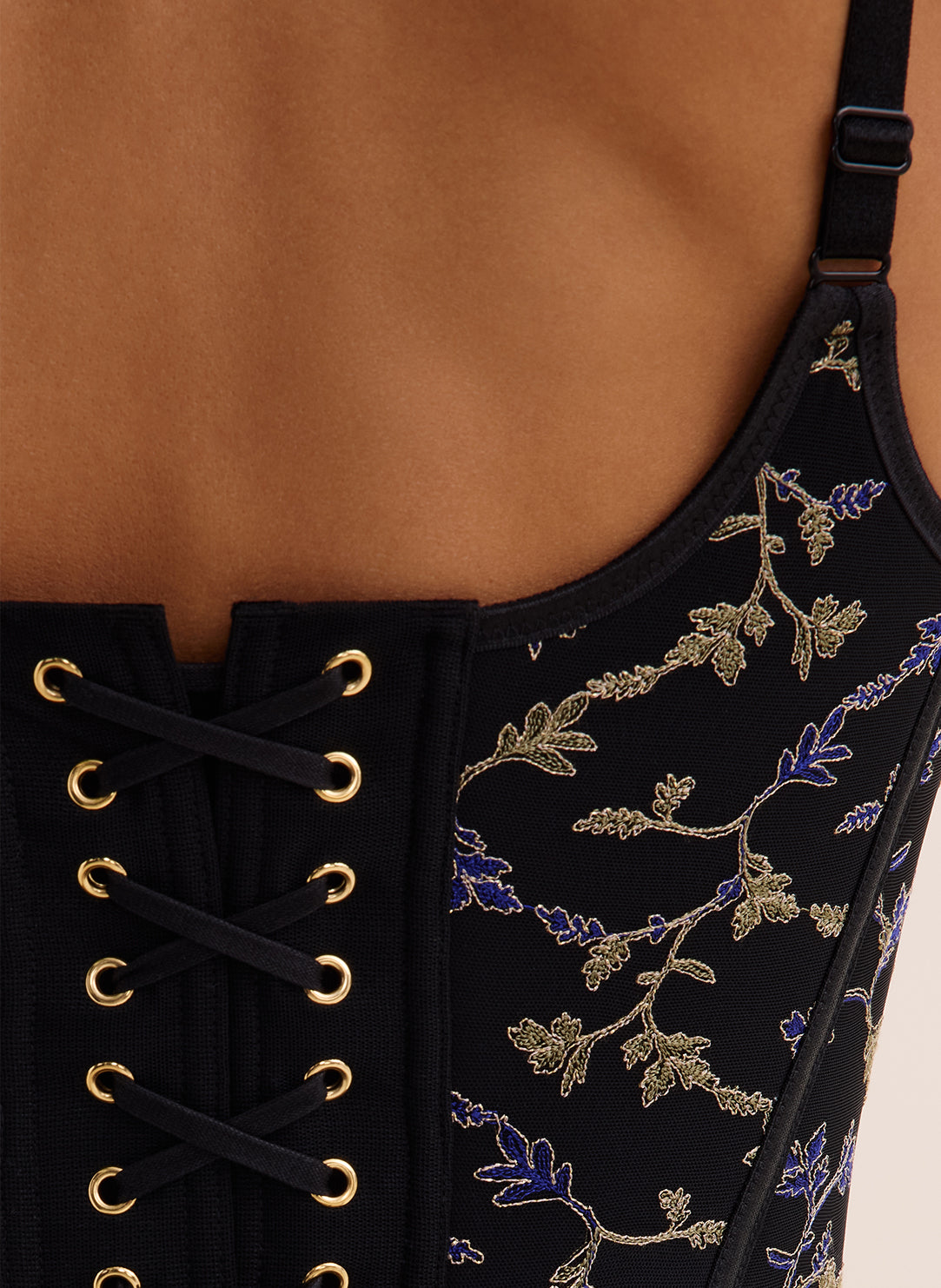 Midnight Opera Persian Blue Corset