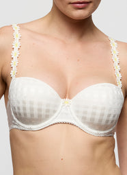 Avero Ivory Petal Padded Balcony Bra