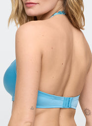Tom Azure Delight Padded Bra Heartshape