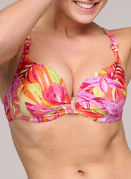 Shubra Musa Padded Bikini Top Heartshape