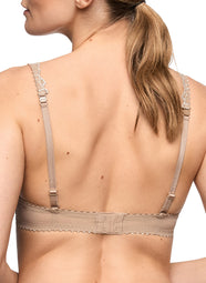 Jane Sand Padded Bra Heartshape