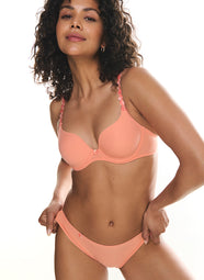 Tom Papaya Smoothie Padded Bra Heartshape
