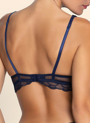 Eclat Couture Bleu Night Triangle Bra