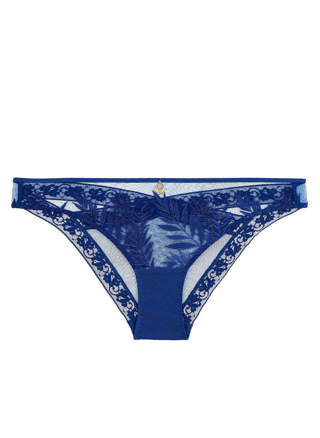 Aubade Parenthese Tropicale Mini Couer Brief in Electric Blue