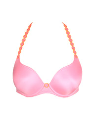 Tom Happy Pink Padded Bra Heartshape