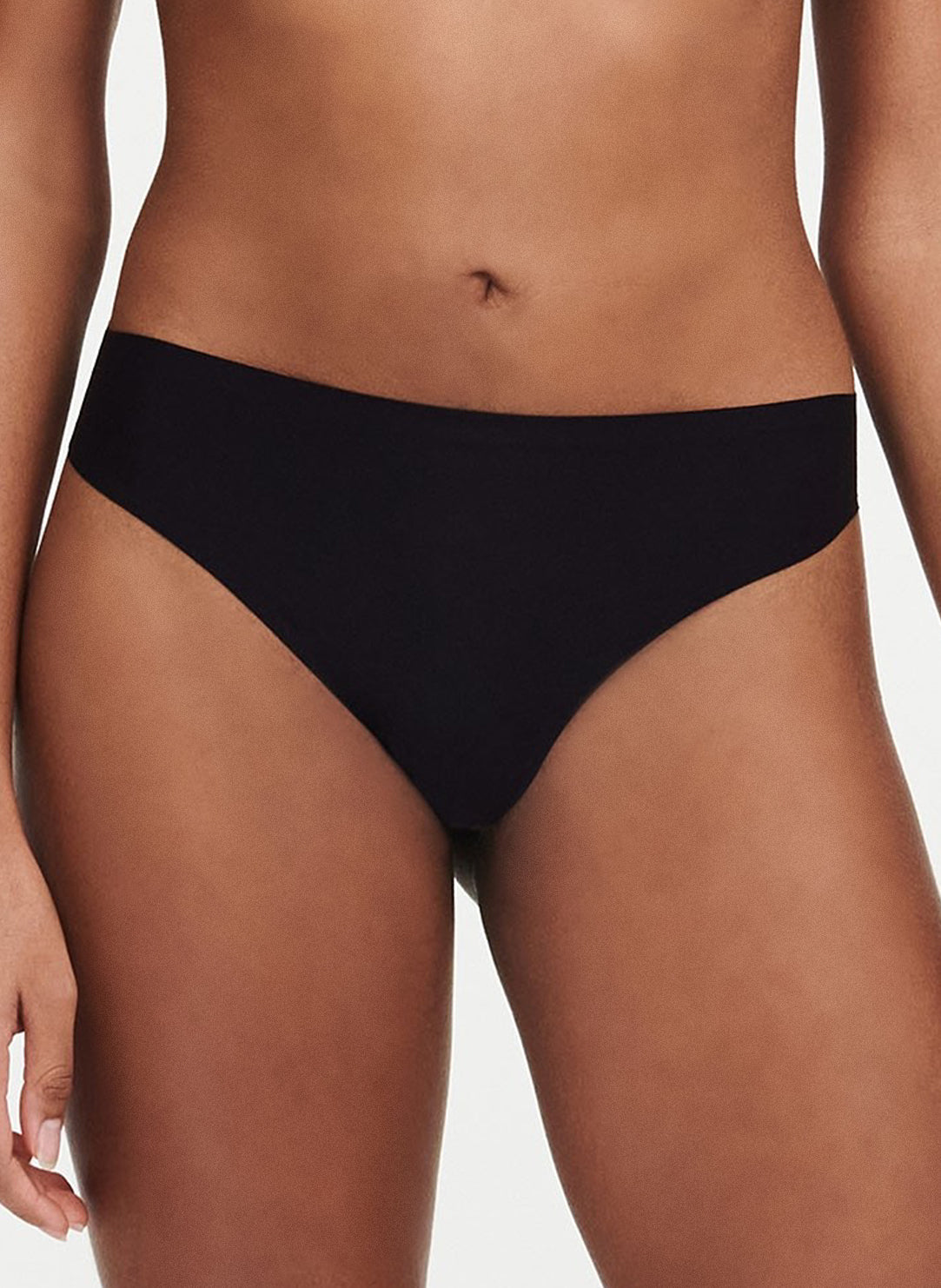 Chantelle Soft Stretch Thong in Black