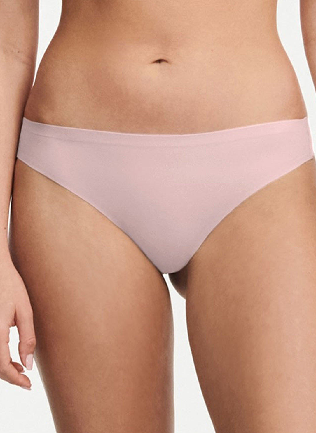 Chantelle Soft Stretch Thong in Blushing Pink