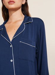 Gisele Navy Sleepshirt