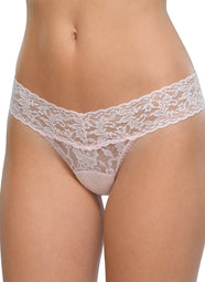 Hanky Panky Low Rise Thong in Bliss Pink