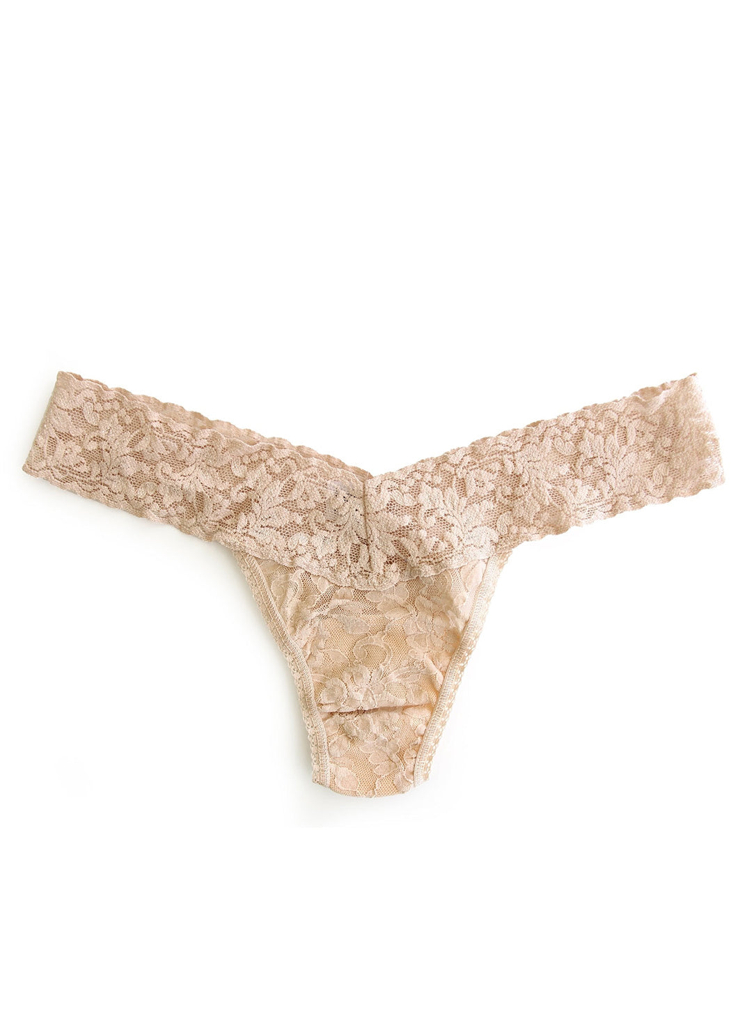 Hanky Panky Low Rise Thong in Chai